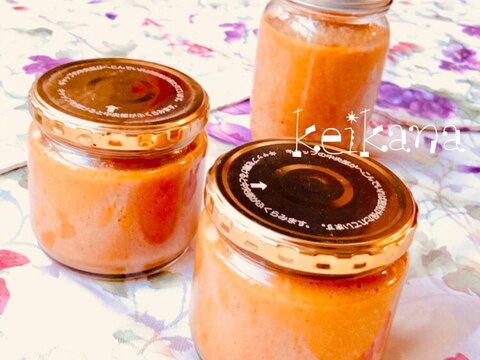 ミキサーで超簡単!!!完熟柿のソース